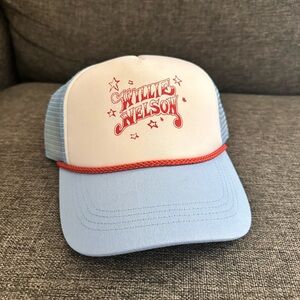 Willie Nelson Love Forever Trucker Hat